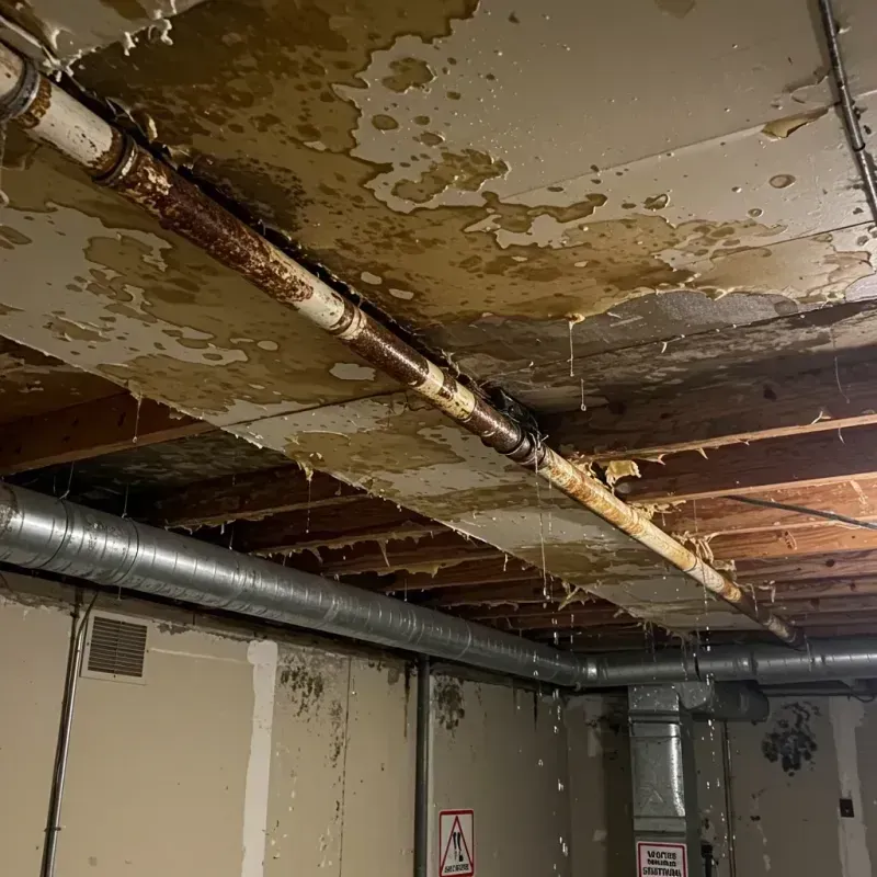 Ceiling Water Damage Repair in Whitehall, MI